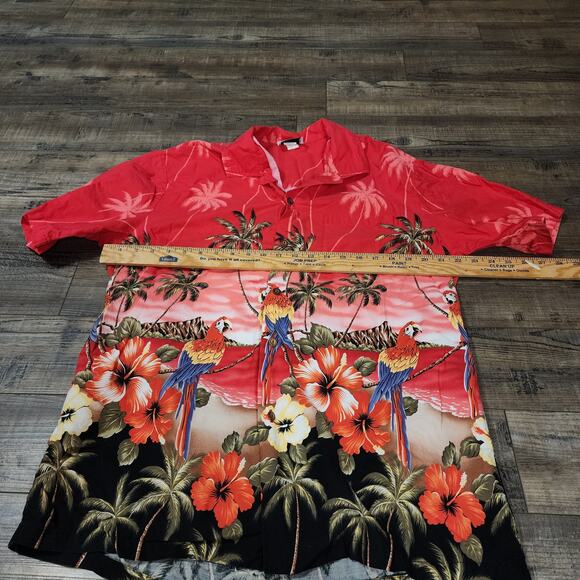 CT Hawaiian Fashion Hawaiian shirt made in Hawaii short sleeve button up L 2223 - Picture 3 of 7